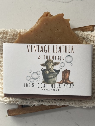 Vintage Leather & Turmeric